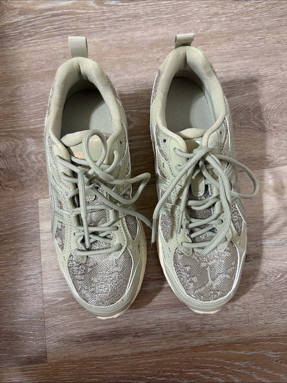 Asics Olive Tonal Women's Athletic Sneakers